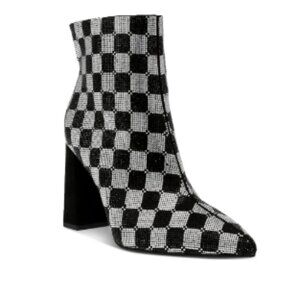Ingridd Pointed Toe Bling Dress Booties